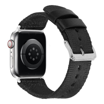 Quick Release Buckle Canvas Woven Nylon Watch Band, For Apple Watch 46mm / 49mm / 45mm / 44mm, For Apple Watch 42mm / 41mm / 40mm / 38mm - DealBuddy
