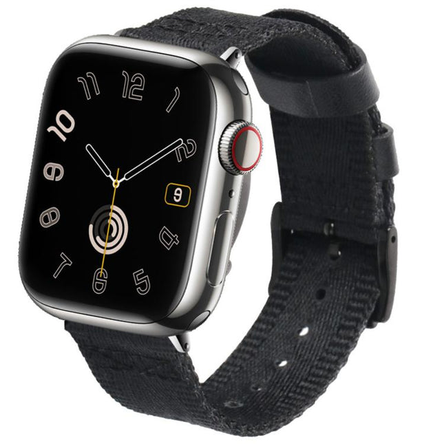 Quick Release Buckle Canvas Woven Nylon Watch Band, For Apple Watch 46mm / 49mm / 45mm / 44mm, For Apple Watch 42mm / 41mm / 40mm / 38mm - DealBuddy