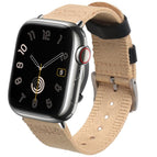 For Apple Watch 46mm / 49mm / 45mm / 44mm / Khaki Color