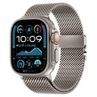 For Apple Watch 46mm / 49mm / 45mm / 44mm / Titanium Color