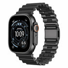 Ocean Wave Magnetic Buckle Stainless Steel Watch Band