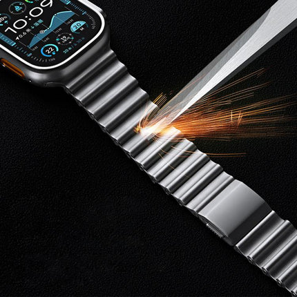 Ocean Wave Magnetic Buckle Stainless Steel Watch Band
