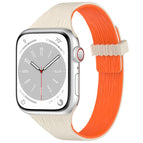 For Apple Watch 46mm / 49mm / 45mm / 44mm / Starlight Orange