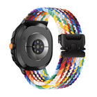 Parachute Buckle Elastic Nylon Braided Watch Band