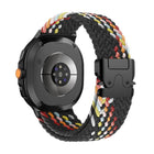 Parachute Buckle Elastic Nylon Braided Watch Band