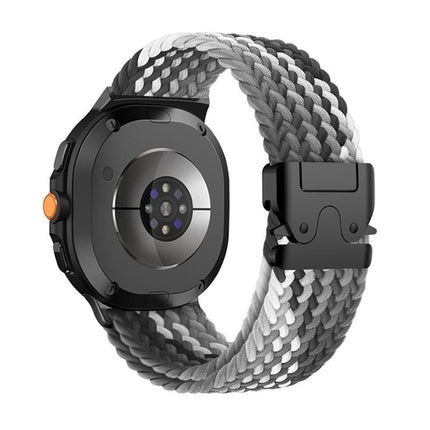 Parachute Buckle Elastic Nylon Braided Watch Band