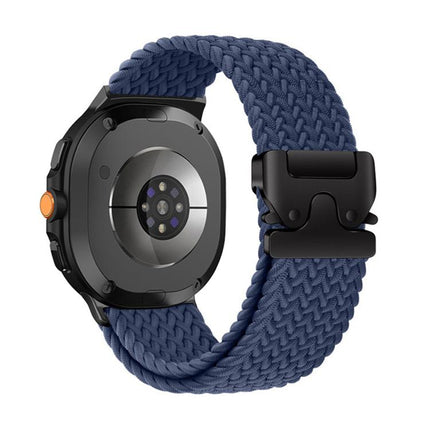 Parachute Buckle Elastic Nylon Braided Watch Band
