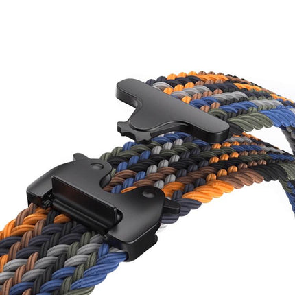Parachute Buckle Elastic Nylon Braided Watch Band
