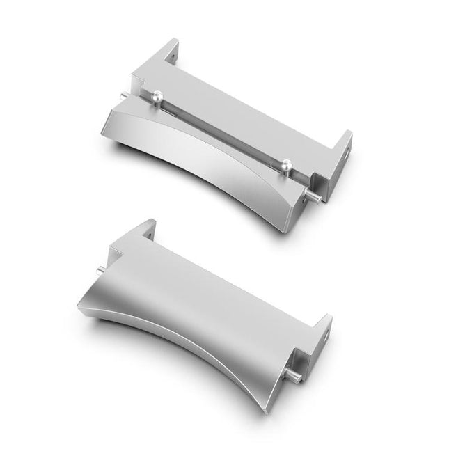 One Pair 20mm Stainless Steel Metal Head Watch Band Connector