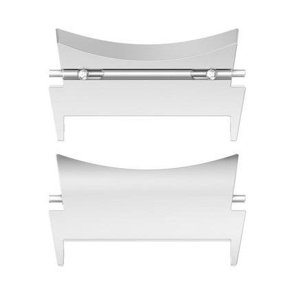 One Pair 20mm Stainless Steel Metal Head Watch Band Connector