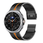 For Samsung Galaxy Watch8 / Watch8 Classic / Black Orange