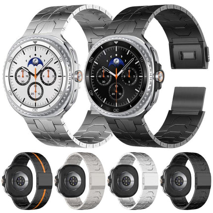 Magnetic Clasp Stainless Steel Watch Band, For Samsung Galaxy Watch8 / Watch8 Classic - DealBuddy