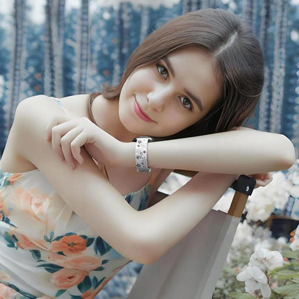 Dual Color Engraved Silicone Watch Band - DealBuddy