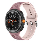 Dual Color Engraved Silicone Watch Band