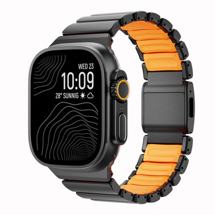 Norman Magnetic Buckle Titanium Metal Watch Band