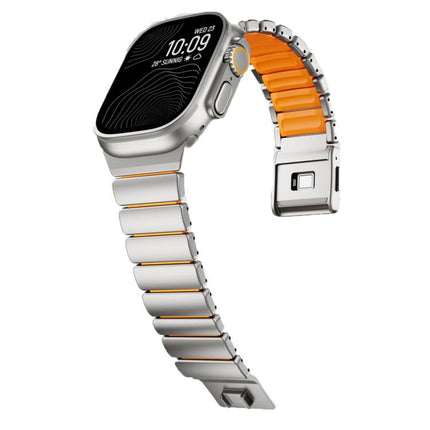 Norman Magnetic Buckle Titanium Metal Watch Band - DealBuddy
