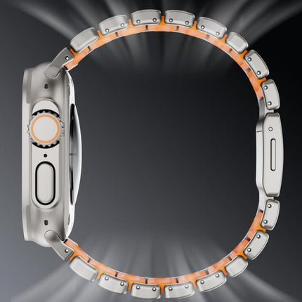 Norman Magnetic Buckle Titanium Metal Watch Band - DealBuddy