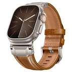 Retro Brown Titanium Buckle
