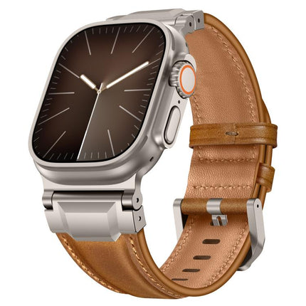 Armour-style Leather Watch Band