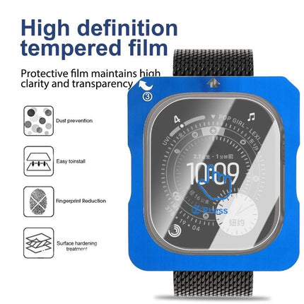 Full-Screen Anti-Fingerprint HD Positioning Easy Installation Watch Tempered Glass Film, For Apple Watch Ultra 3 / 2 / 1 49mm - DealBuddy
