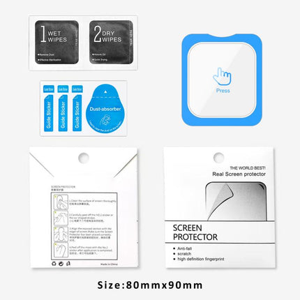 Full-Screen Anti-Fingerprint HD Positioning Easy Installation Watch Tempered Glass Film, For Apple Watch Ultra 3 / 2 / 1 49mm - DealBuddy