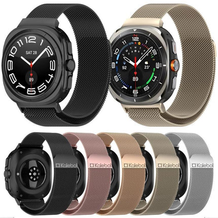 Kalebol Milan Magnetic Stainless Steel Watch Band, For Samsung Galaxy Watch Ultra 47mm / Ultra 2025 - DealBuddy