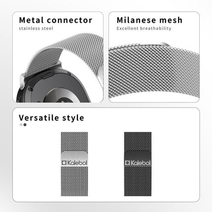 Kalebol Milan Magnetic Stainless Steel Watch Band, For Samsung Galaxy Watch8 / Watch8 Classic - DealBuddy