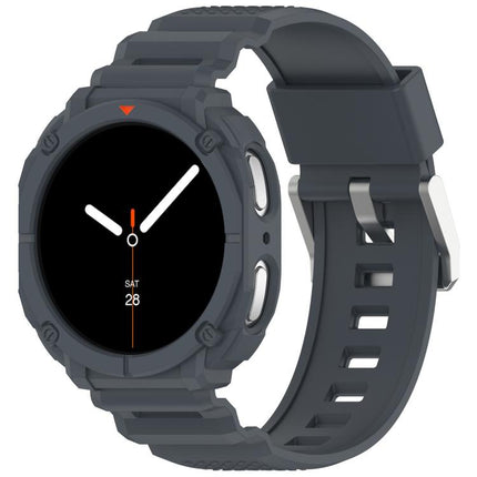 Solid Color Watch Shell Integrated TPU Watch Band, For Samsung Galaxy Watch8 44mm, For Samsung Galaxy Watch8 40mm - DealBuddy