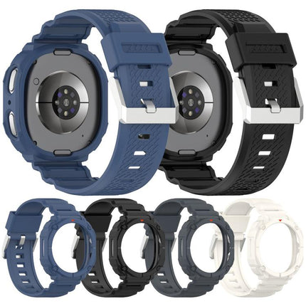 Solid Color Watch Shell Integrated TPU Watch Band, For Samsung Galaxy Watch8 44mm, For Samsung Galaxy Watch8 40mm - DealBuddy