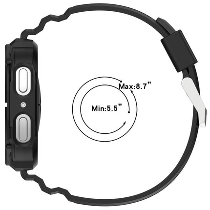 Solid Color Watch Shell Integrated TPU Watch Band, For Samsung Galaxy Watch8 44mm, For Samsung Galaxy Watch8 40mm - DealBuddy
