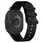 Dual Ring Black Buckle Single Color Nylon Watch Band, For Samsung Galaxy Watch Ultra 47mm / Ultra 2025 - DealBuddy