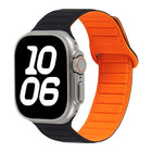 Stitched Loop Magnetic Silicone Watch Band, For Apple Watch 46mm / 49mm / 45mm / 44mm, For Apple Watch 42mm / 41mm / 40mm / 38mm - DealBuddy