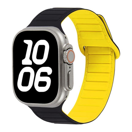Stitched Loop Magnetic Silicone Watch Band, For Apple Watch 46mm / 49mm / 45mm / 44mm, For Apple Watch 42mm / 41mm / 40mm / 38mm - DealBuddy