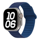 Stitched Loop Magnetic Silicone Watch Band, For Apple Watch 46mm / 49mm / 45mm / 44mm, For Apple Watch 42mm / 41mm / 40mm / 38mm - DealBuddy