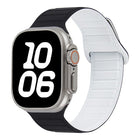 Stitched Loop Magnetic Silicone Watch Band, For Apple Watch 46mm / 49mm / 45mm / 44mm, For Apple Watch 42mm / 41mm / 40mm / 38mm - DealBuddy