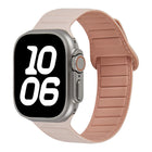 Stitched Loop Magnetic Silicone Watch Band, For Apple Watch 46mm / 49mm / 45mm / 44mm, For Apple Watch 42mm / 41mm / 40mm / 38mm - DealBuddy