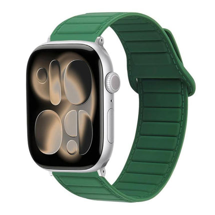 Stitched Loop Magnetic Silicone Watch Band, For Apple Watch 46mm / 49mm / 45mm / 44mm, For Apple Watch 42mm / 41mm / 40mm / 38mm - DealBuddy