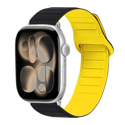 Stitched Loop Magnetic Silicone Watch Band, For Apple Watch 46mm / 49mm / 45mm / 44mm, For Apple Watch 42mm / 41mm / 40mm / 38mm - DealBuddy