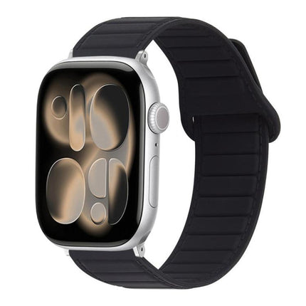 Stitched Loop Magnetic Silicone Watch Band, For Apple Watch 46mm / 49mm / 45mm / 44mm, For Apple Watch 42mm / 41mm / 40mm / 38mm - DealBuddy