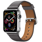 Classic Button Leather Wrist Strap Watch Band for Apple Watch Series 3 & 2 & 1  38mm - DealBuddy