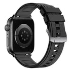Sports Style Square Texture Fluororubber Watch Band, For Apple Watch 46mm / 49mm / 45mm / 44mm, For Apple Watch 42mm / 41mm / 40mm / 38mm - DealBuddy