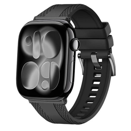 Dual-sided Diamond Texture Fluororubber Watch Band, For Apple Watch 46mm / 49mm / 45mm / 44mm, For Apple Watch 42mm / 41mm / 40mm / 38mm - DealBuddy