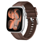 Dual-sided Diamond Texture Fluororubber Watch Band, For Apple Watch 46mm / 49mm / 45mm / 44mm, For Apple Watch 42mm / 41mm / 40mm / 38mm - DealBuddy