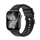 Diamond-Pattern FKM Fluororubber Watch Band, For Apple Watch 46mm / 49mm / 45mm / 44mm, For Apple Watch 42mm / 41mm / 40mm / 38mm - DealBuddy