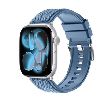 Diamond-Pattern FKM Fluororubber Watch Band, For Apple Watch 46mm / 49mm / 45mm / 44mm, For Apple Watch 42mm / 41mm / 40mm / 38mm - DealBuddy