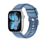 Diamond-Pattern FKM Fluororubber Watch Band, For Apple Watch 46mm / 49mm / 45mm / 44mm, For Apple Watch 42mm / 41mm / 40mm / 38mm - DealBuddy