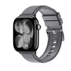 Diamond-Pattern FKM Fluororubber Watch Band, For Apple Watch 46mm / 49mm / 45mm / 44mm, For Apple Watch 42mm / 41mm / 40mm / 38mm - DealBuddy
