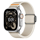 Titanium Magnetic Buckle Elastic Nylon Watch Band, For Apple Watch 46mm / 49mm / 45mm / 44mm, For Apple Watch 42mm / 41mm / 40mm / 38mm - DealBuddy