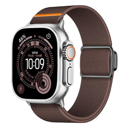 Titanium Magnetic Buckle Elastic Nylon Watch Band, For Apple Watch 46mm / 49mm / 45mm / 44mm, For Apple Watch 42mm / 41mm / 40mm / 38mm - DealBuddy