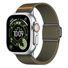 Titanium Magnetic Buckle Elastic Nylon Watch Band, For Apple Watch 46mm / 49mm / 45mm / 44mm, For Apple Watch 42mm / 41mm / 40mm / 38mm - DealBuddy